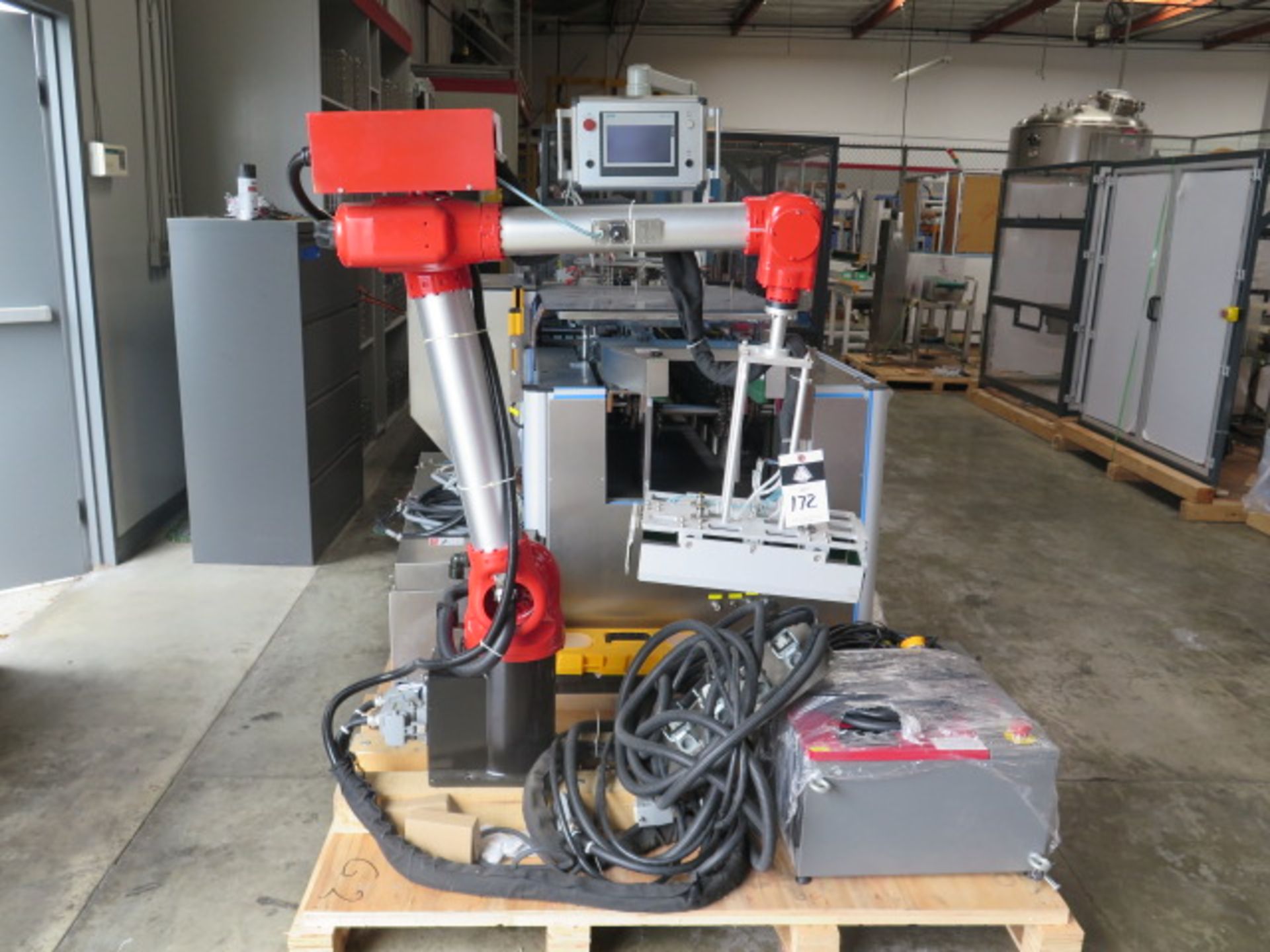 2021 (NEW) Rongyu Robotic Packaging Machine w/ HSR-BR616 6-Axis Robotic Manipulator, SOLD AS IS - Image 2 of 46