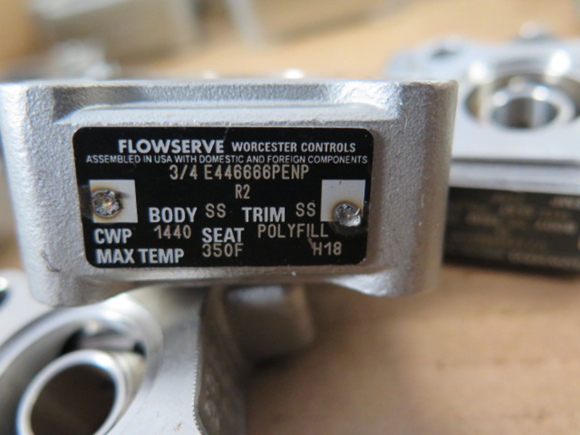 Worshester Stainless Steel Valves (20) (SOLD AS-IS - NO WARRANTY) - Image 5 of 5