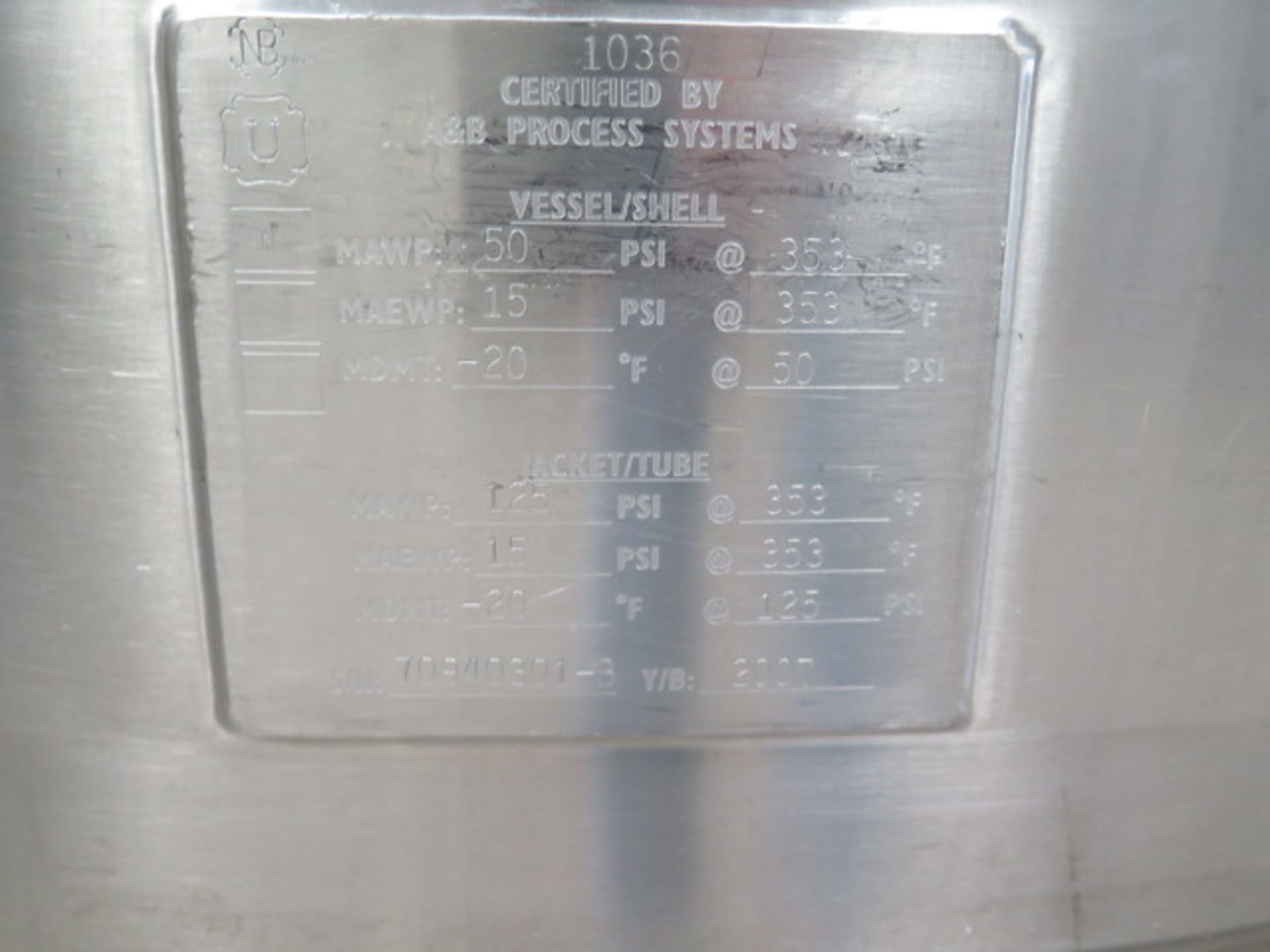 Halloway America Stainless Steel Jacketed Vessel w/ Inspection and Processing Ports, SOLD AS IS - Image 11 of 11