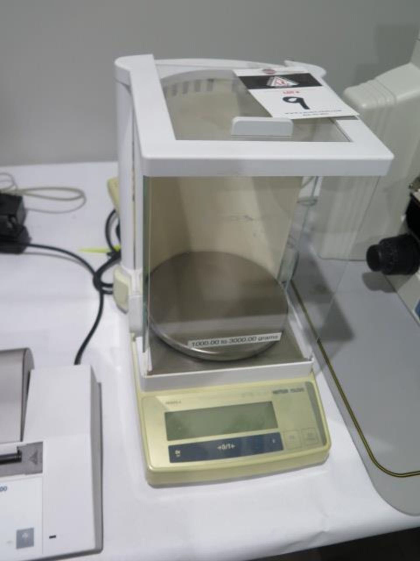 Mettler Toledo PB3002-S 3000g Digital Scale w/ Printer and Enclosure (SOLD AS-IS - NO WARRANTY)