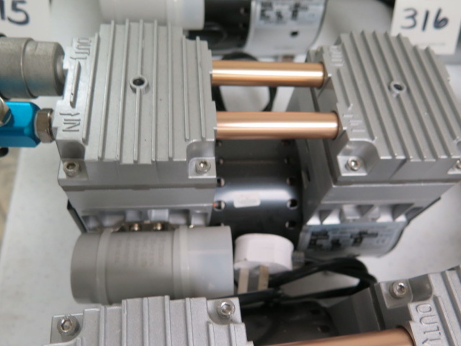 Airtech HP-200V 80 torr Vacuum Pumps (2) 200-240V (SOLD AS-IS - NO WARRANTY) - Image 5 of 7