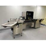 2010 Dabrico DI-100LT Glass Bottle Insp Machine s/n 201012 w/ Allen Bradley PanelView, SOLD AS IS