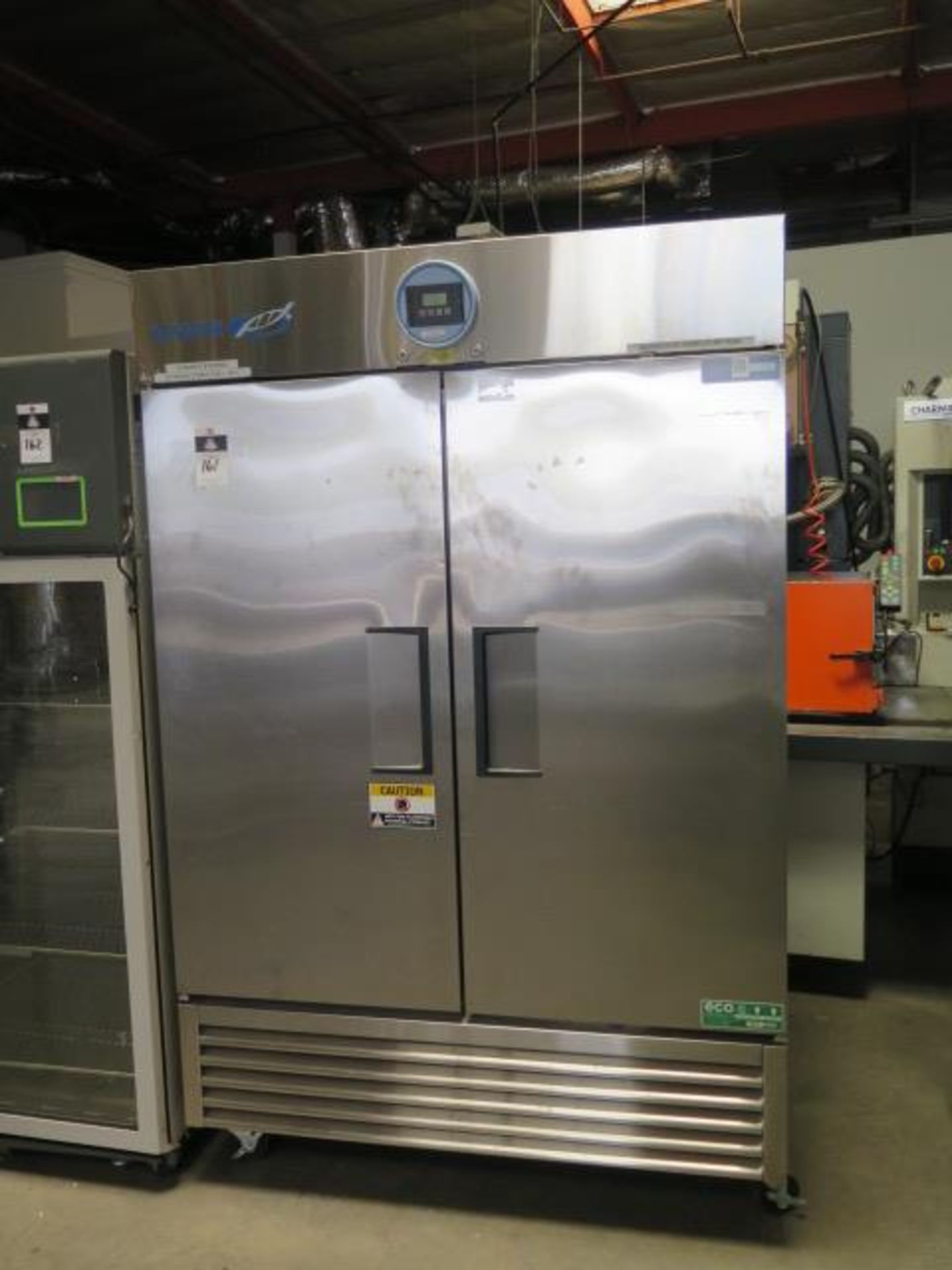 VWR AFSP-49 49 Cu.Ft Solid Door Stainless Steel Lablratory Freezer s/n VWR-8819293-1612, SOLD AS IS