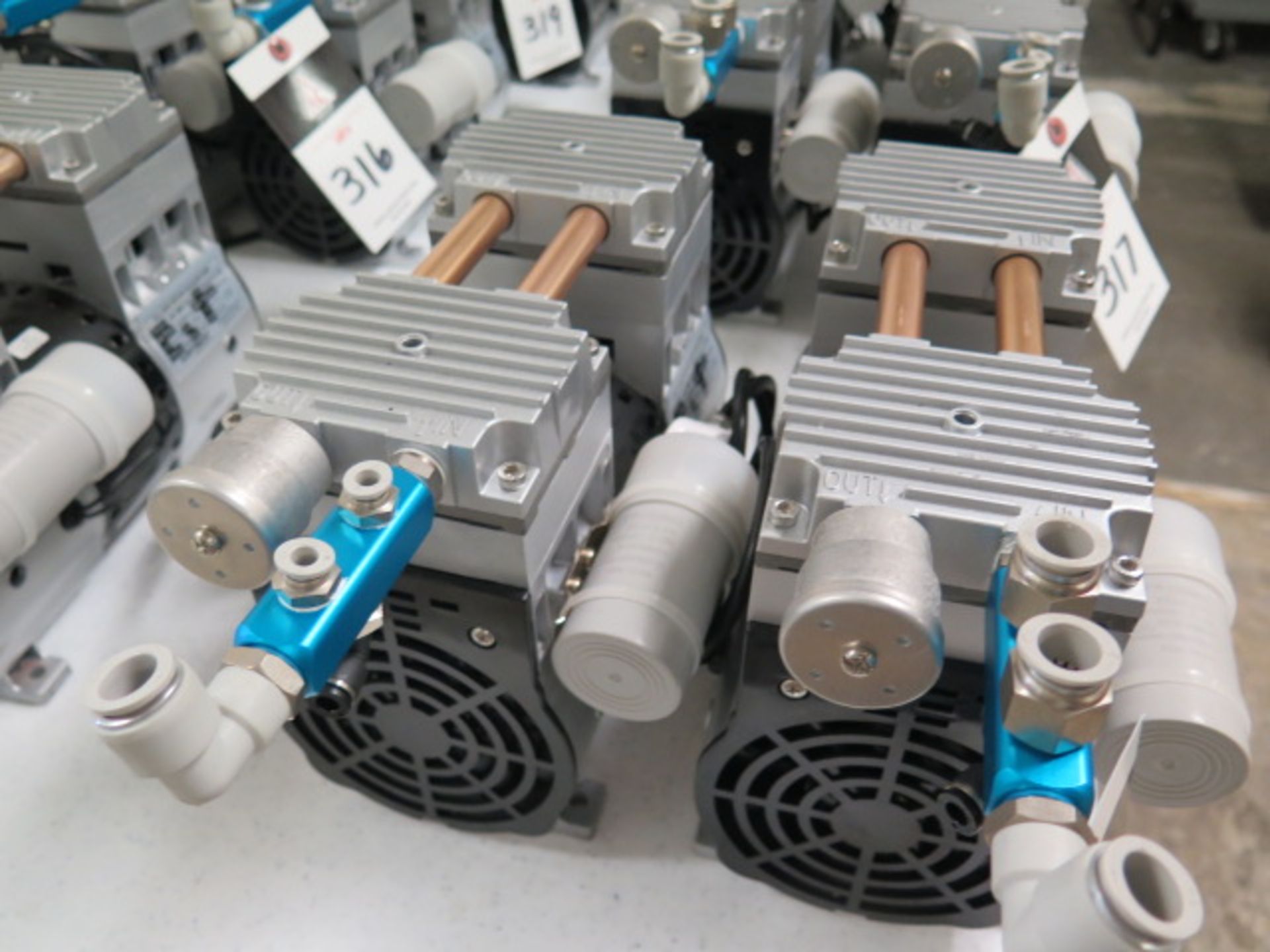 Airtech HP-200V 80 torr Vacuum Pumps (2) 200-240V (SOLD AS-IS - NO WARRANTY) - Image 4 of 7