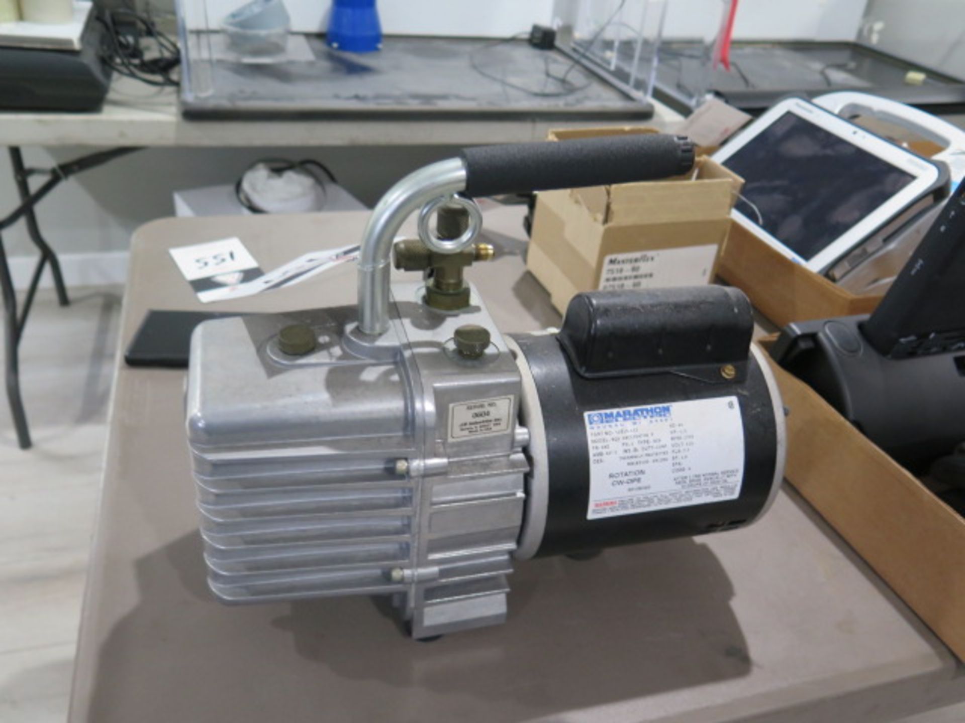 JB mdl. DV-200N 7cfm Vacuum Pump (SOLD AS-IS - NO WARRANTY) - Bild 3 aus 5