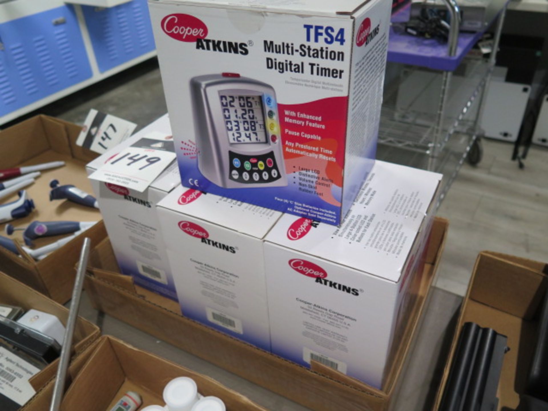 Cooper Atkins TFS4 Multi-Station Digital Timers (4) (SOLD AS-IS - NO WARRANTY) - Image 3 of 4