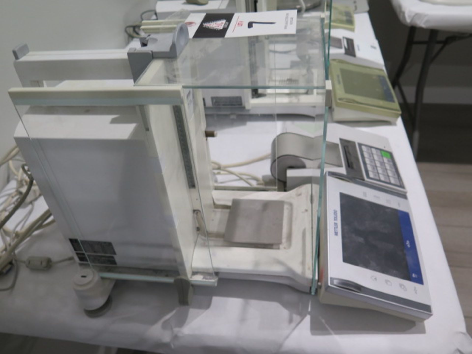 Mettler Toledo XP205 DeltaRange Analytical Balance Scale 0.01mg-220g w/ Mettler Printer, SOLD AS IS - Image 2 of 8