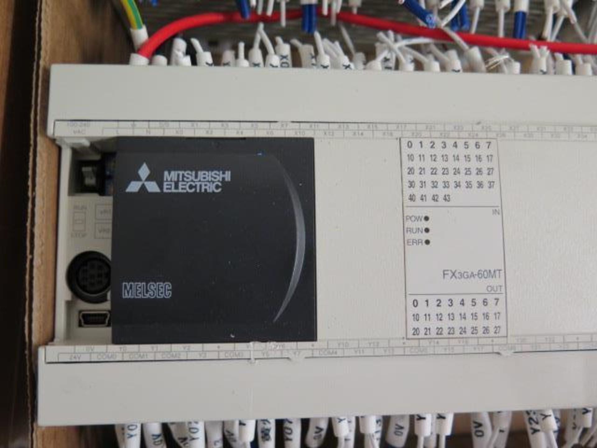 Mitsubishi Electric FX3GA-60MT Controller w/ FX2N-16EX Controller, FX2N-16EYT Controller and FX3GA-4 - Image 4 of 4