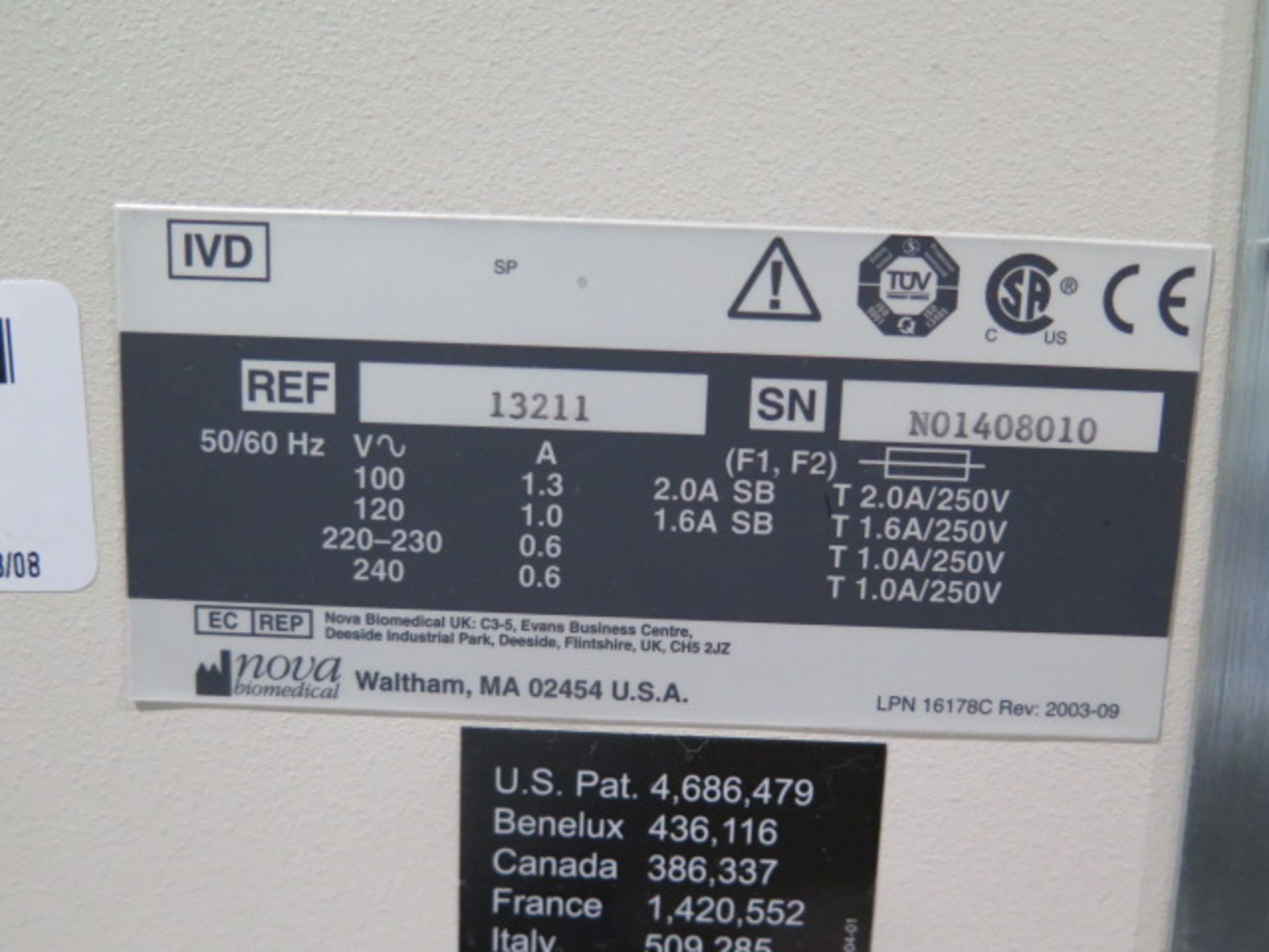 Nova Biomedical 1+ Electrolyte Analyzer Na+ K+ Hct w/ Computer (SOLD AS-IS - NO WARRANTY) - Image 12 of 12