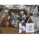 Stainless Steel Flapper Valves (SOLD AS-IS - NO WARRANTY)