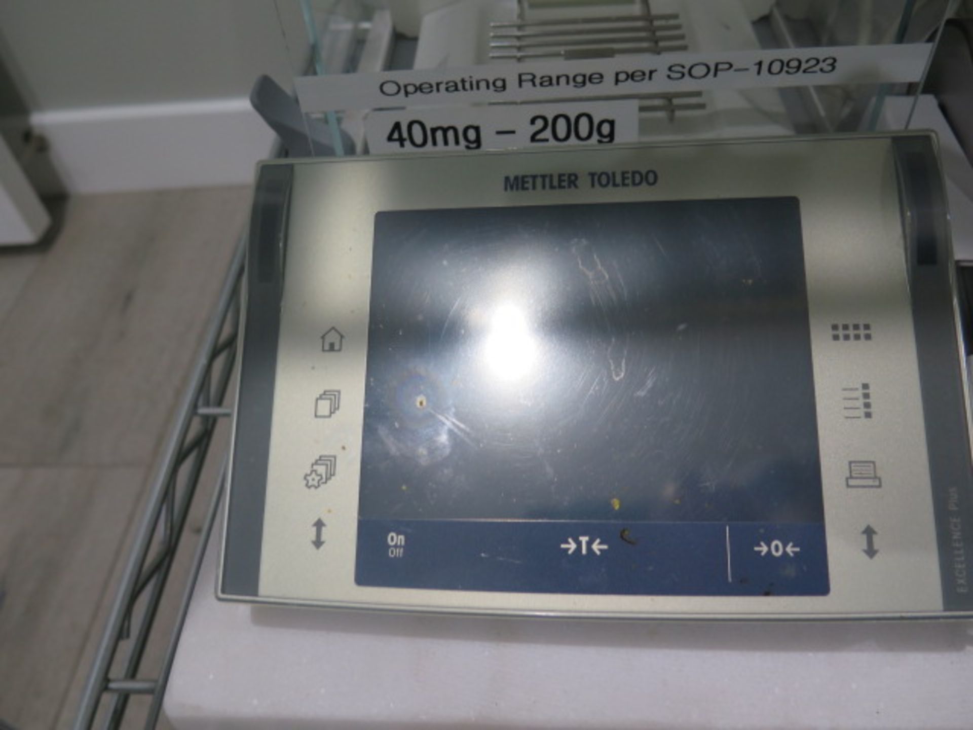 Mettler Toledo XP205 DeltaRange Analytical Balance Scale 0.01mg-220g w/ Static Detect, SOLD AS IS - Image 7 of 9