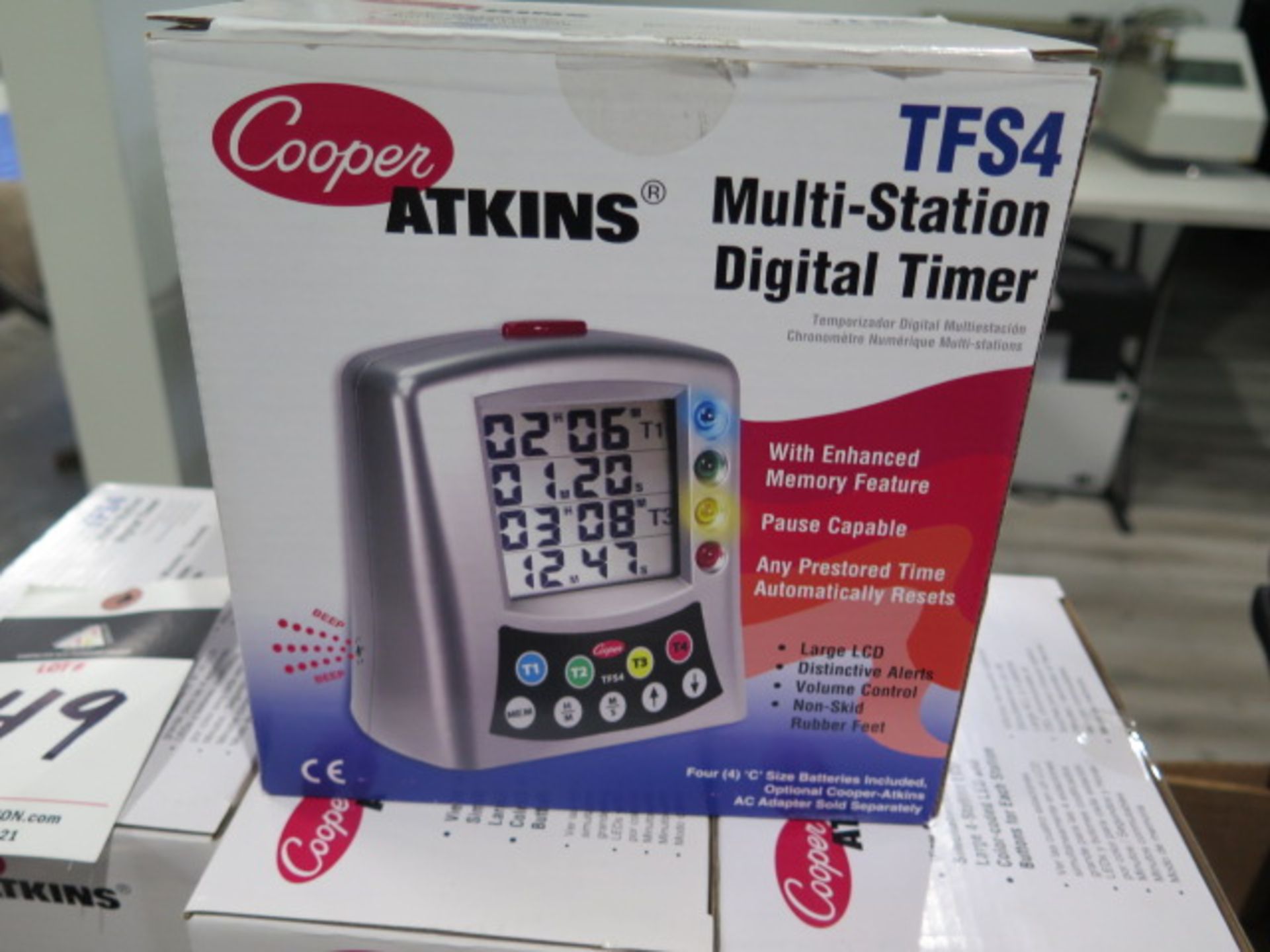 Cooper Atkins TFS4 Multi-Station Digital Timers (4) (SOLD AS-IS - NO WARRANTY) - Image 4 of 4