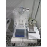 Mettler Toledo XP205 DeltaRange Analytical Balance Scale 0.01mg-220g w/ Static Detect, SOLD AS IS