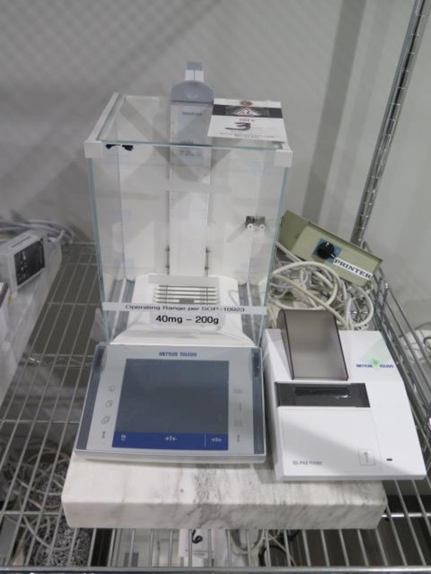 Mettler Toledo XP205 DeltaRange Analytical Balance Scale 0.01mg-220g w/ Static Detect, SOLD AS IS