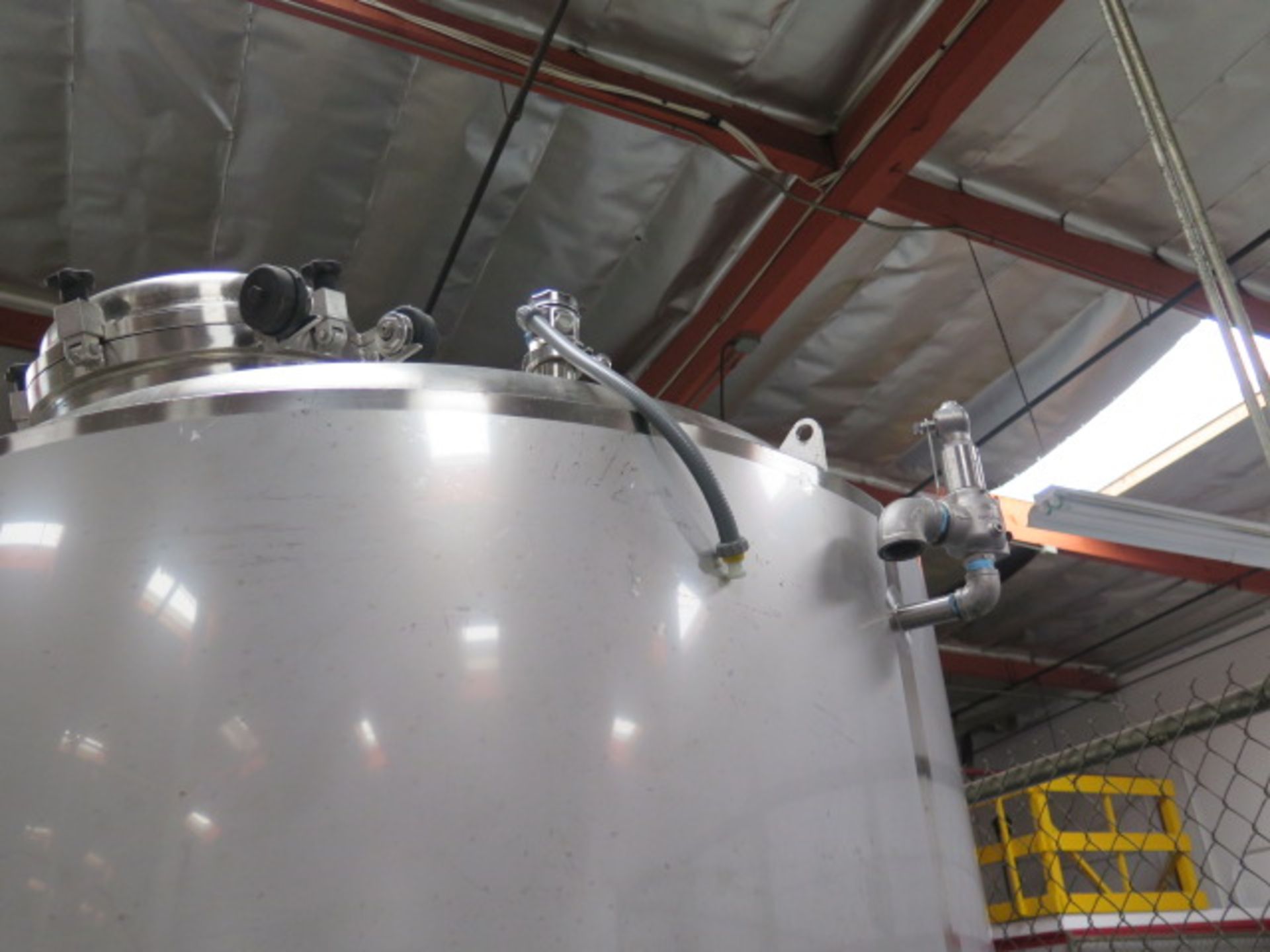 2010 T & C 900 Gallon Stainless Steel Jacketed Vessel s/n TC7209 (SOLD AS-IS - NO WARRANTY) - Image 7 of 10