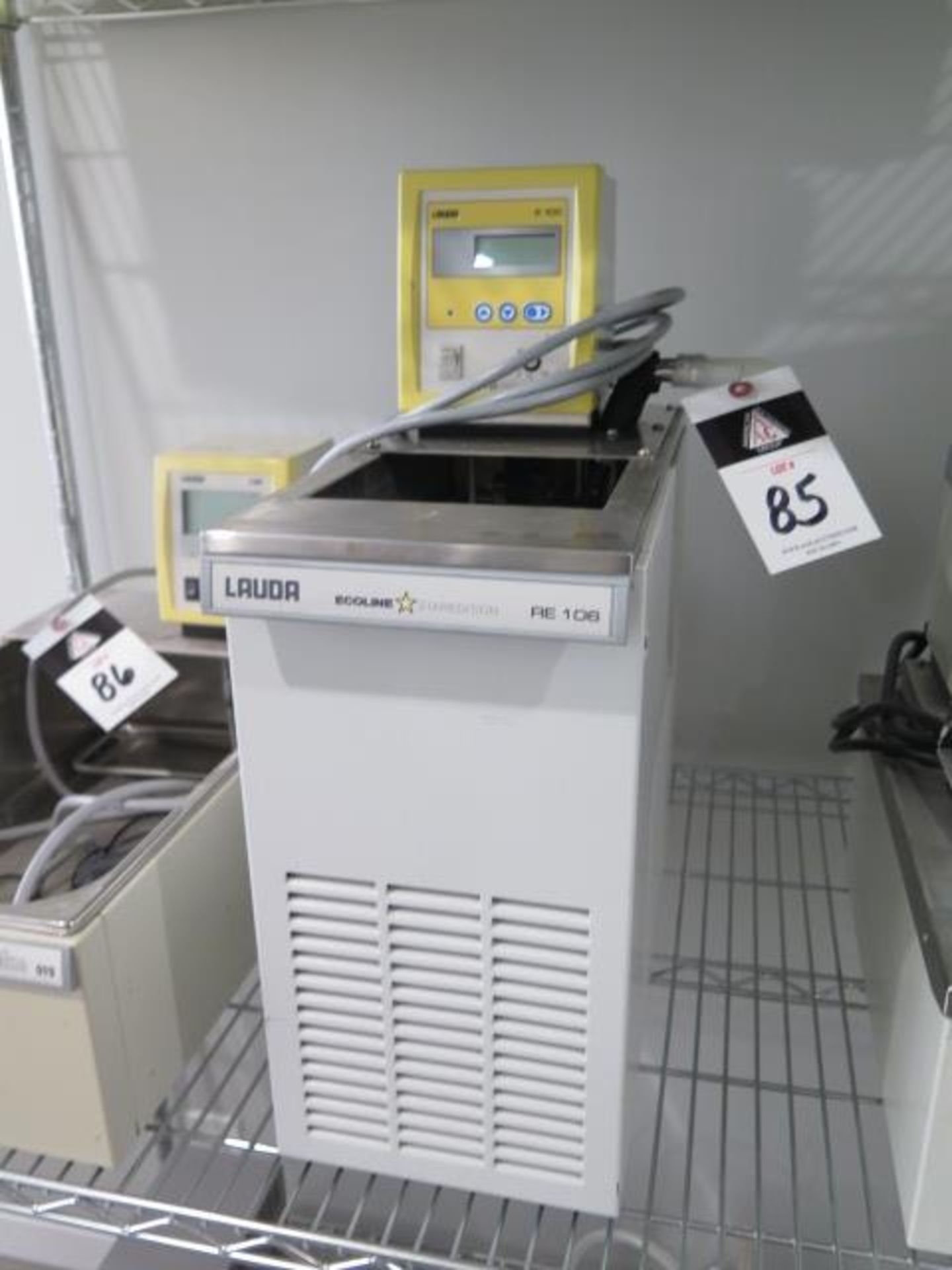 Lauda RE106 Refrigerated Circulation Bath s/n LCK4864-07-0110 w/ mdl. E100 Digital Controls (SOLD