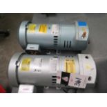 Gast mdl. 1023-101Q-G279 Vacuum Pumps (2) 3/4Hp 208-230/380-460V (SOLD AS-IS - NO WARRANTY)