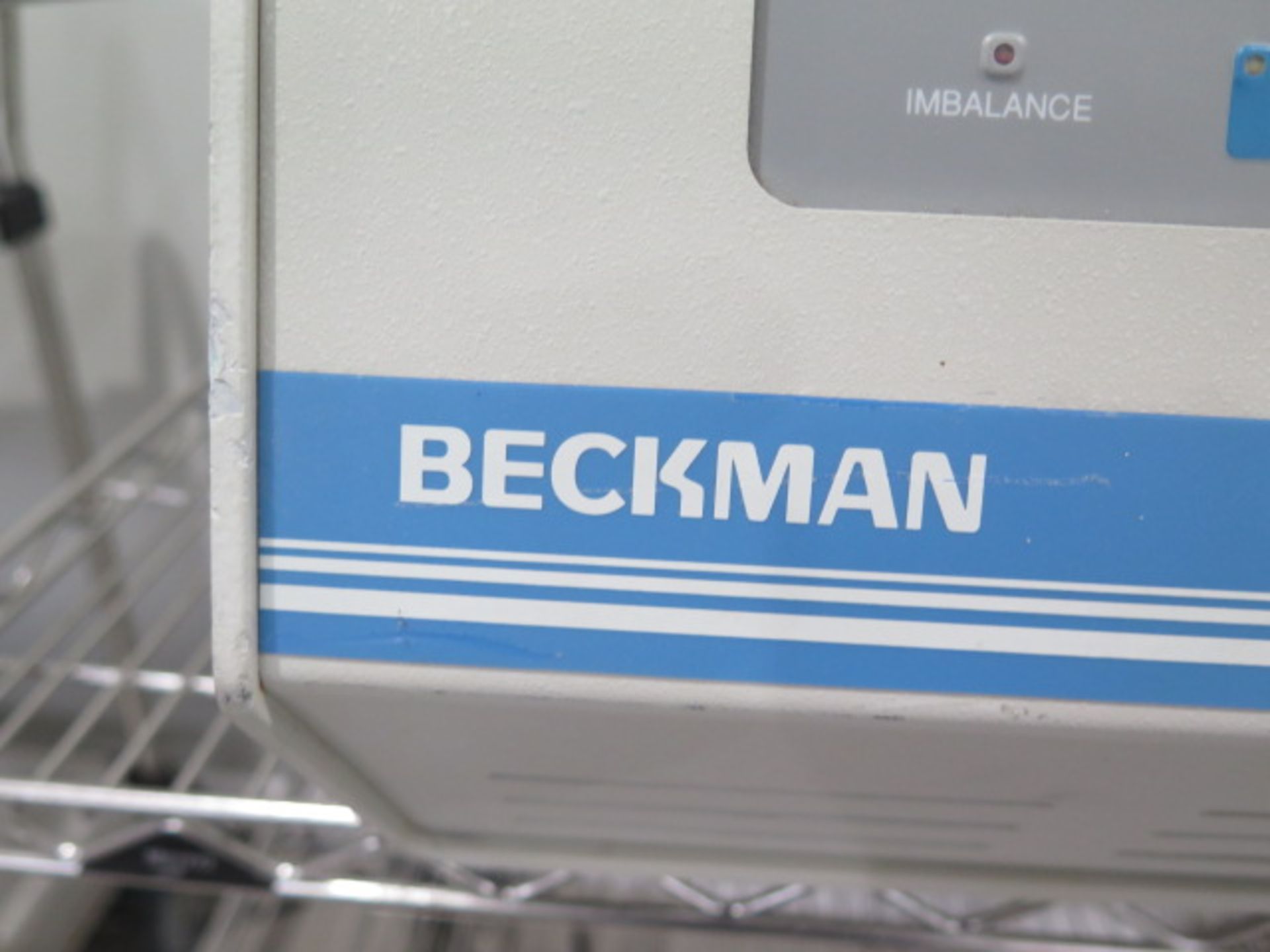 Beckman GS-15R Refrigerated Centrifuge s/n GGB96K01 (SOLD AS-IS - NO WARRANTY) - Bild 7 aus 9