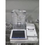 Mettler Toledo XPR205 DeltaRange Analytical Balance Scale 0.01mg-220g w/ Static Detect, SOLD AS IS