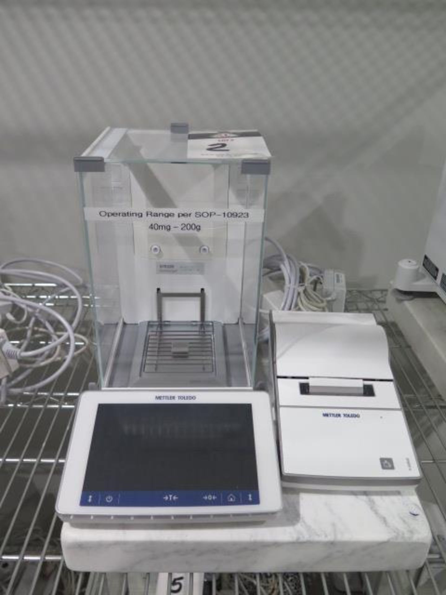 Mettler Toledo XPR205 DeltaRange Analytical Balance Scale 0.01mg-220g w/ Static Detect, SOLD AS IS