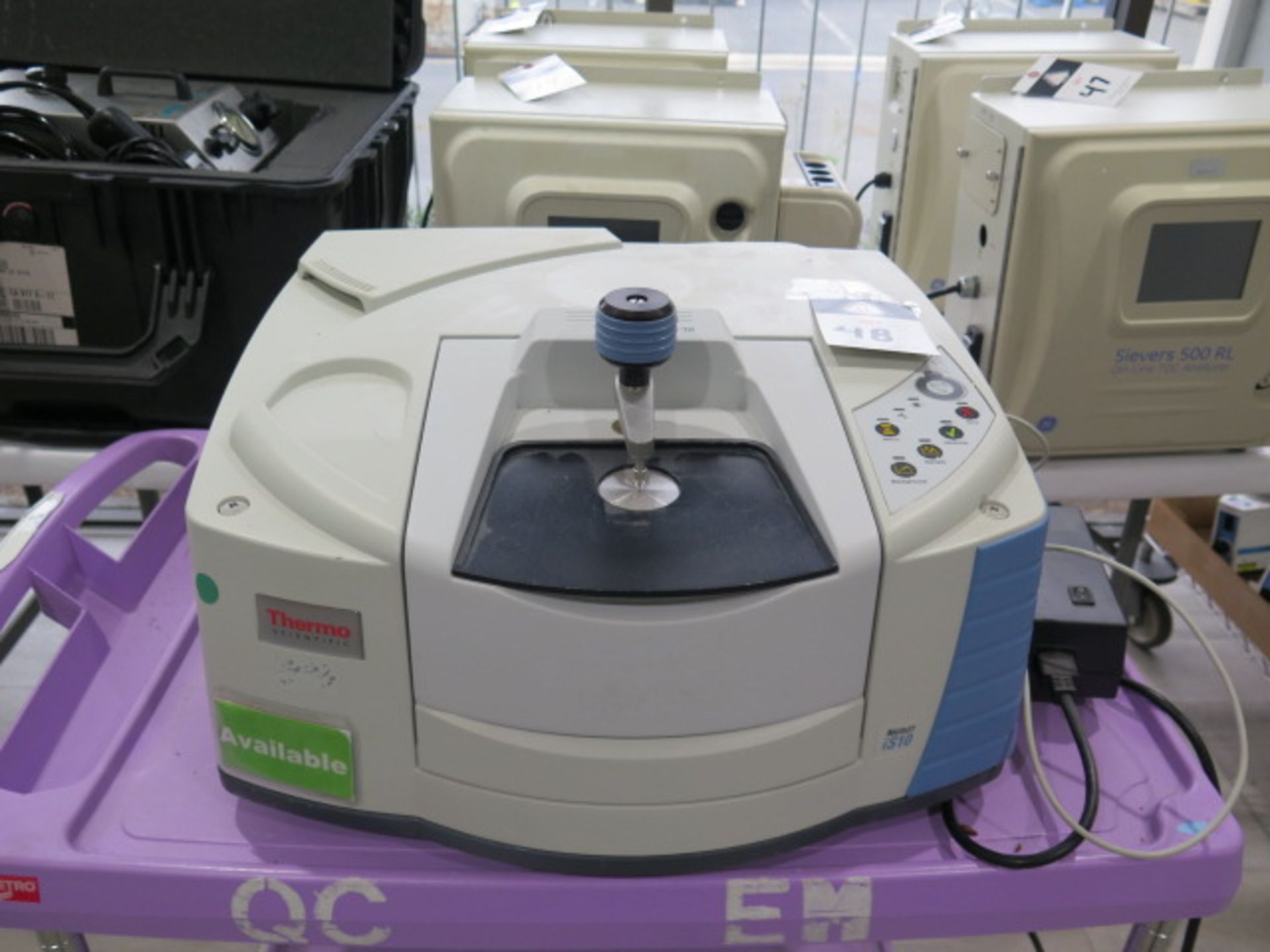 Thermo Scientific Nicolet iS10 FTIR Spectrometer s/n AKX1300209 (SOLD AS-IS - NO WARRANTY)