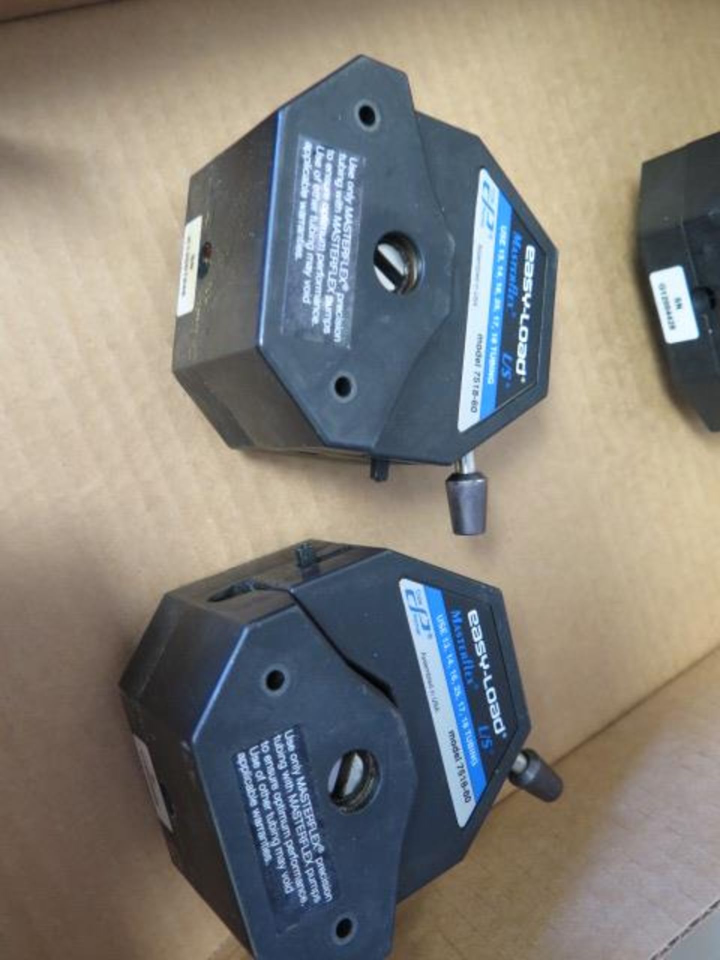 Cole-Parmer mdl. 77200-62 and 7518-61 Parastaltic Pump Heads (3) (SOLD AS-IS - NO WARRANTY) - Image 3 of 5