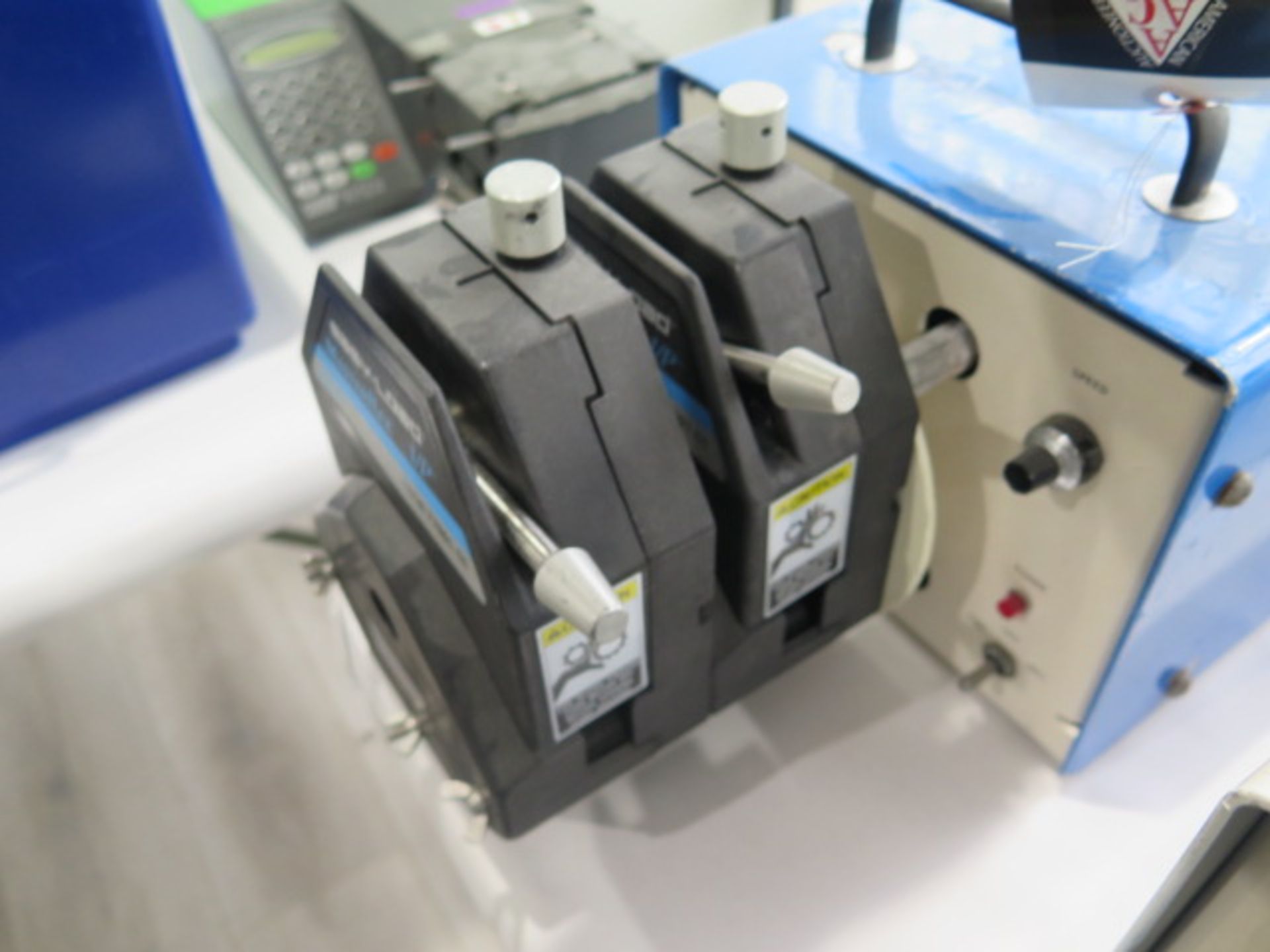 Cole Parmer MasterFlex Easy-Load Dual Head Paristaltic Pump (SOLD AS-IS - NO WARRANTY) - Image 5 of 6