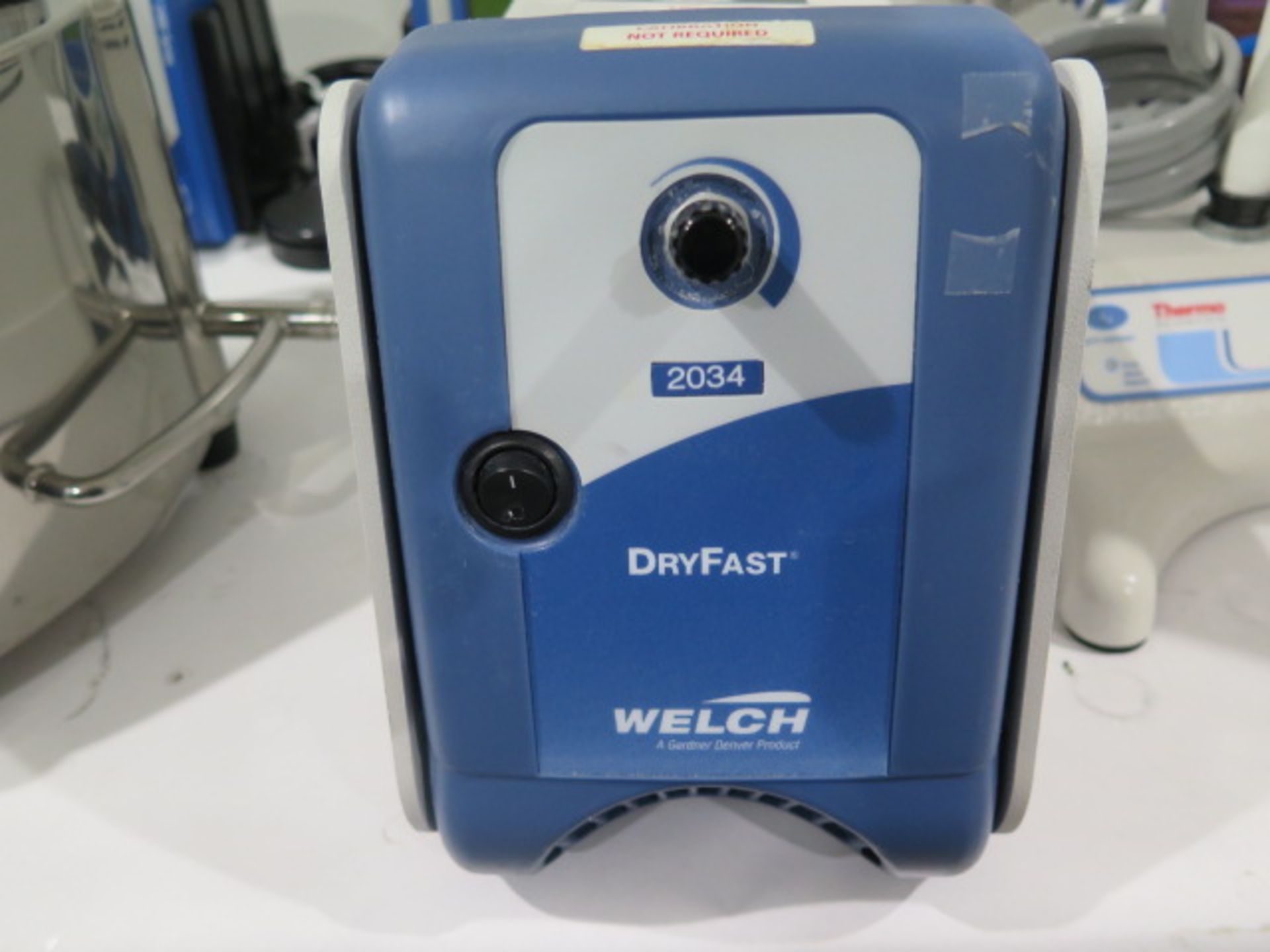 Welch 2034B-01 DryFast 0.9 cfm Oil-Free Vacuum Pump (SOLD AS-IS - NO WARRANTY) - Image 4 of 5