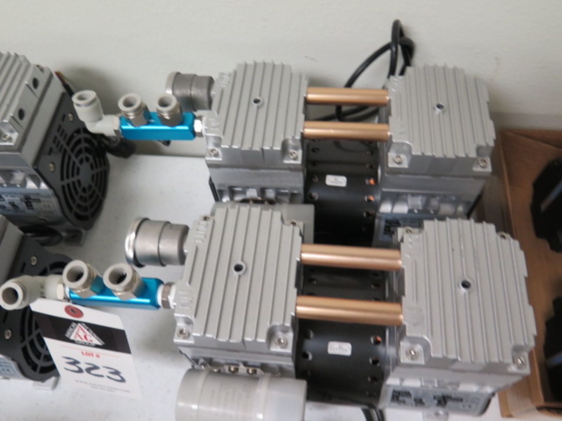 Airtech HP-200V 80 torr Vacuum Pumps (2) 200-240V (SOLD AS-IS - NO WARRANTY) - Image 3 of 4