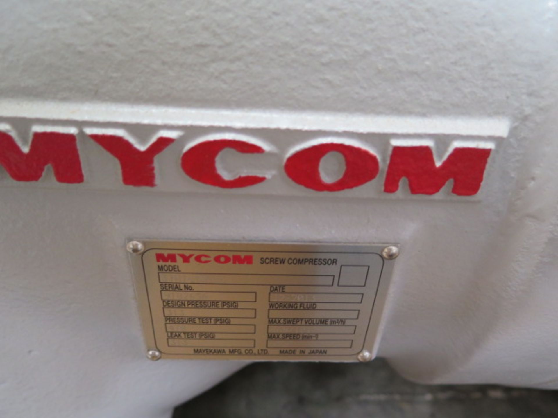 Mayekawa Mycom mdl. 37H1410SSC Screw Compressor 480V (SOLD AS-IS - NO WARRANTY) - Image 5 of 6