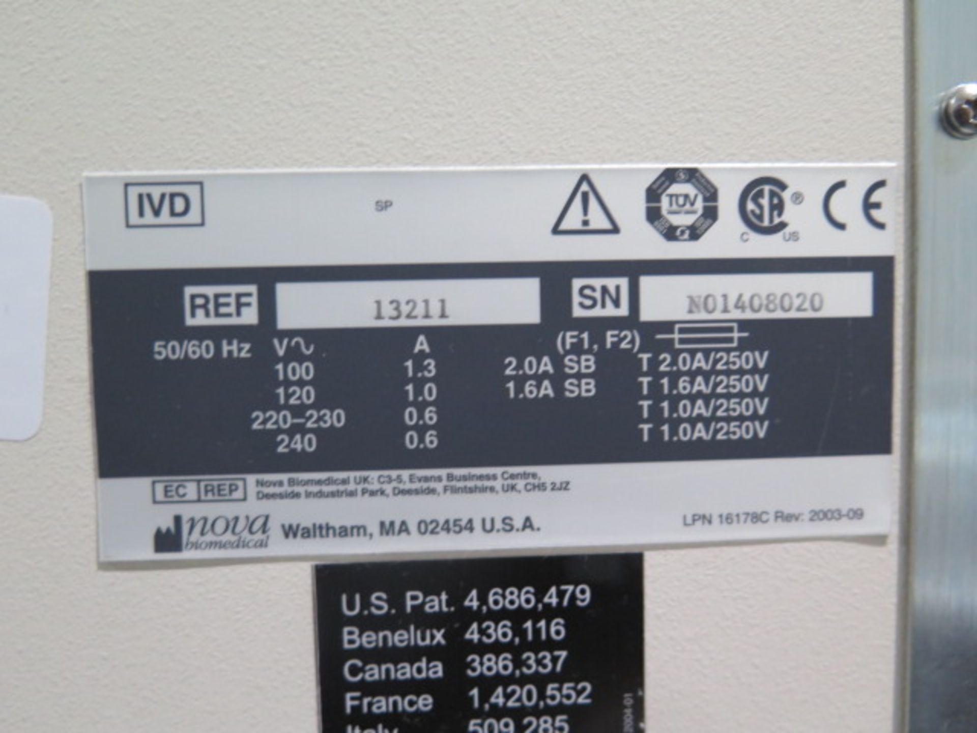 Nova Biomedical 1+ Electrolyte Analyzer Na+ K+ Hct w/ Computer (SOLD AS-IS - NO WARRANTY) - Image 13 of 13