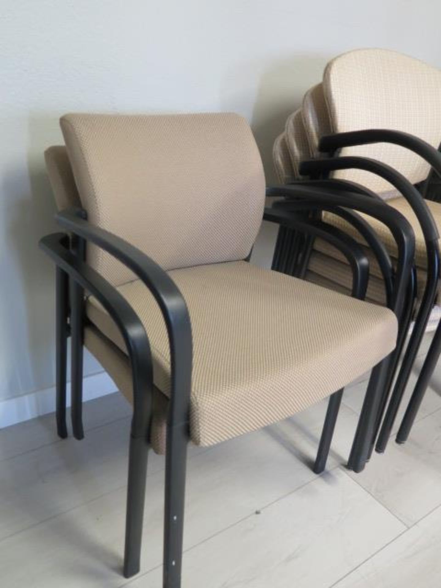 Stackable Office Chairs (11) (SOLD AS-IS - NO WARRANTY) - Image 3 of 5