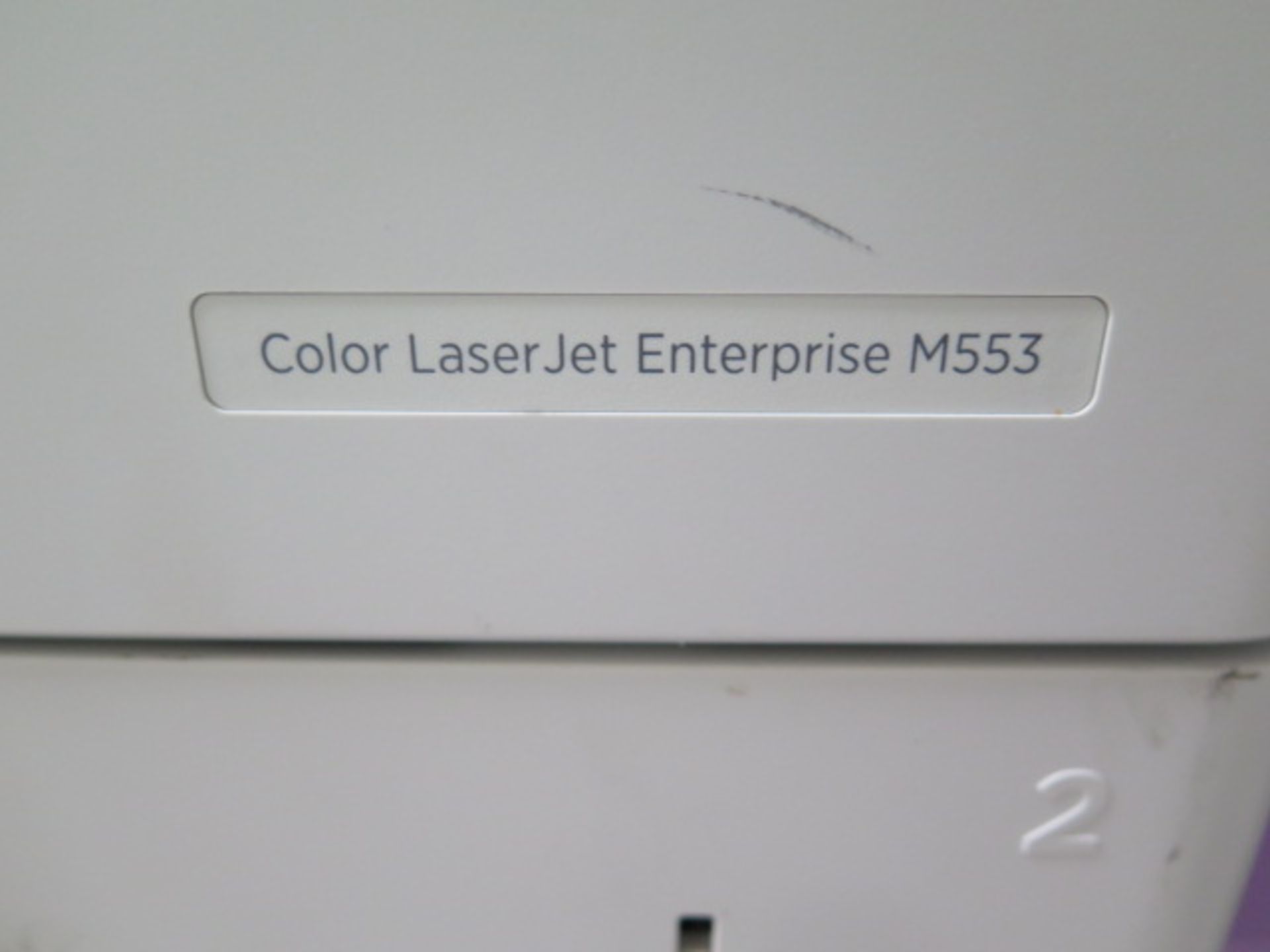 Hewlett Packard Color LaserLet Enterprise M553 Color Printer (SOLD AS-IS - NO WARRANTY) - Image 5 of 5