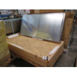 Terra Universal 36" x 72" Cleanroom Mirrors (3) (SOLD AS-IS - NO WARRANTY)