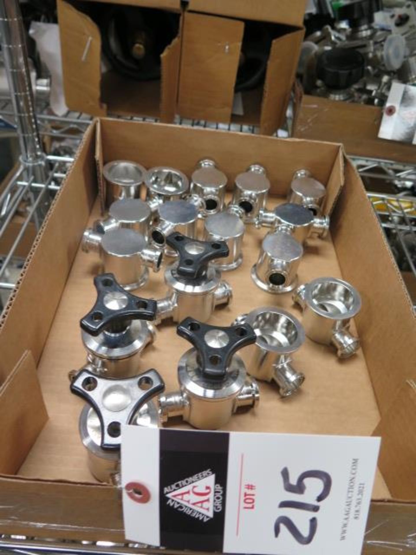 Stainless Steel Valve Bodys (SOLD AS-IS - NO WARRANTY)