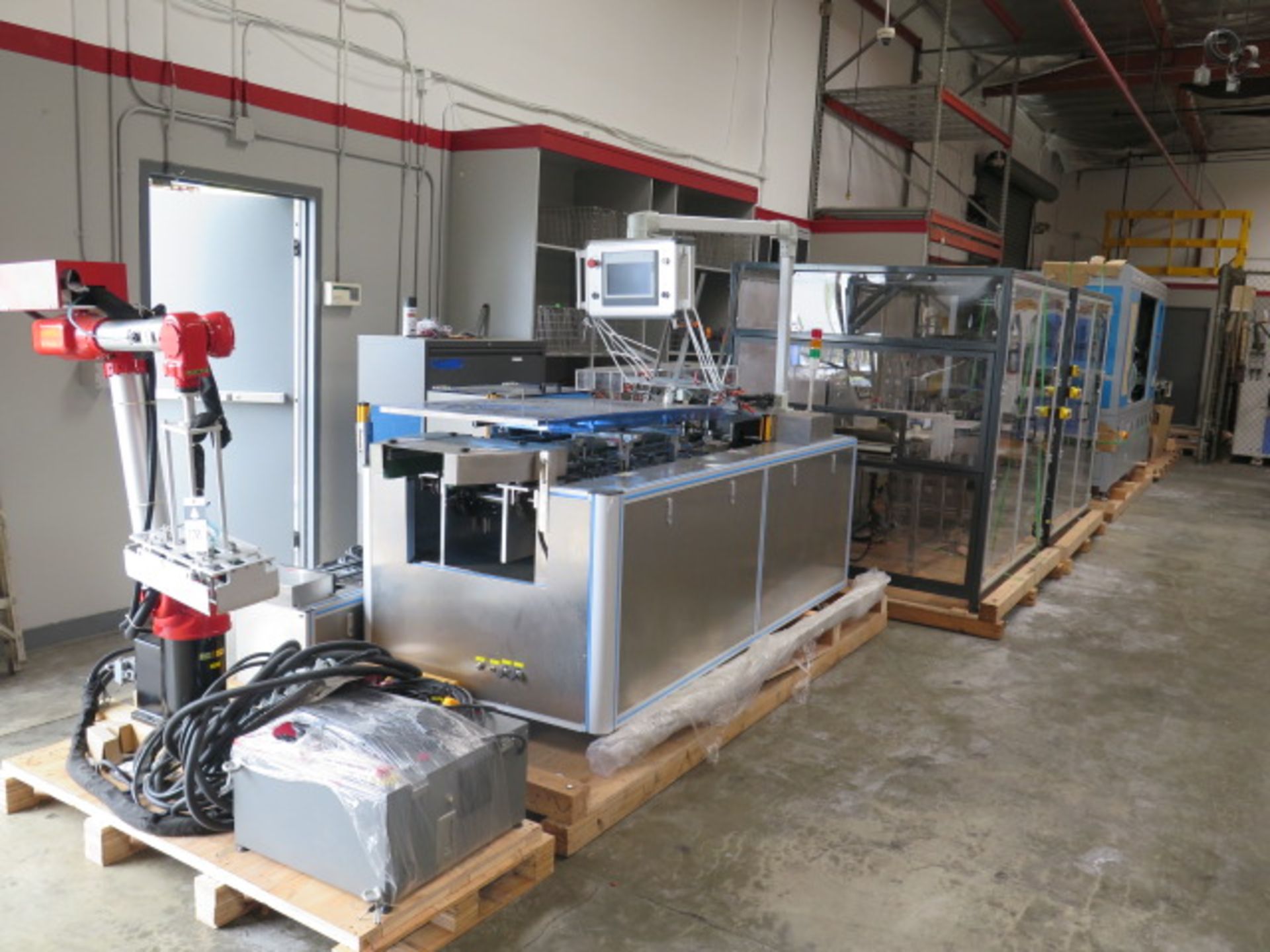 2021 (NEW) Rongyu Robotic Packaging Machine w/ HSR-BR616 6-Axis Robotic Manipulator, SOLD AS IS