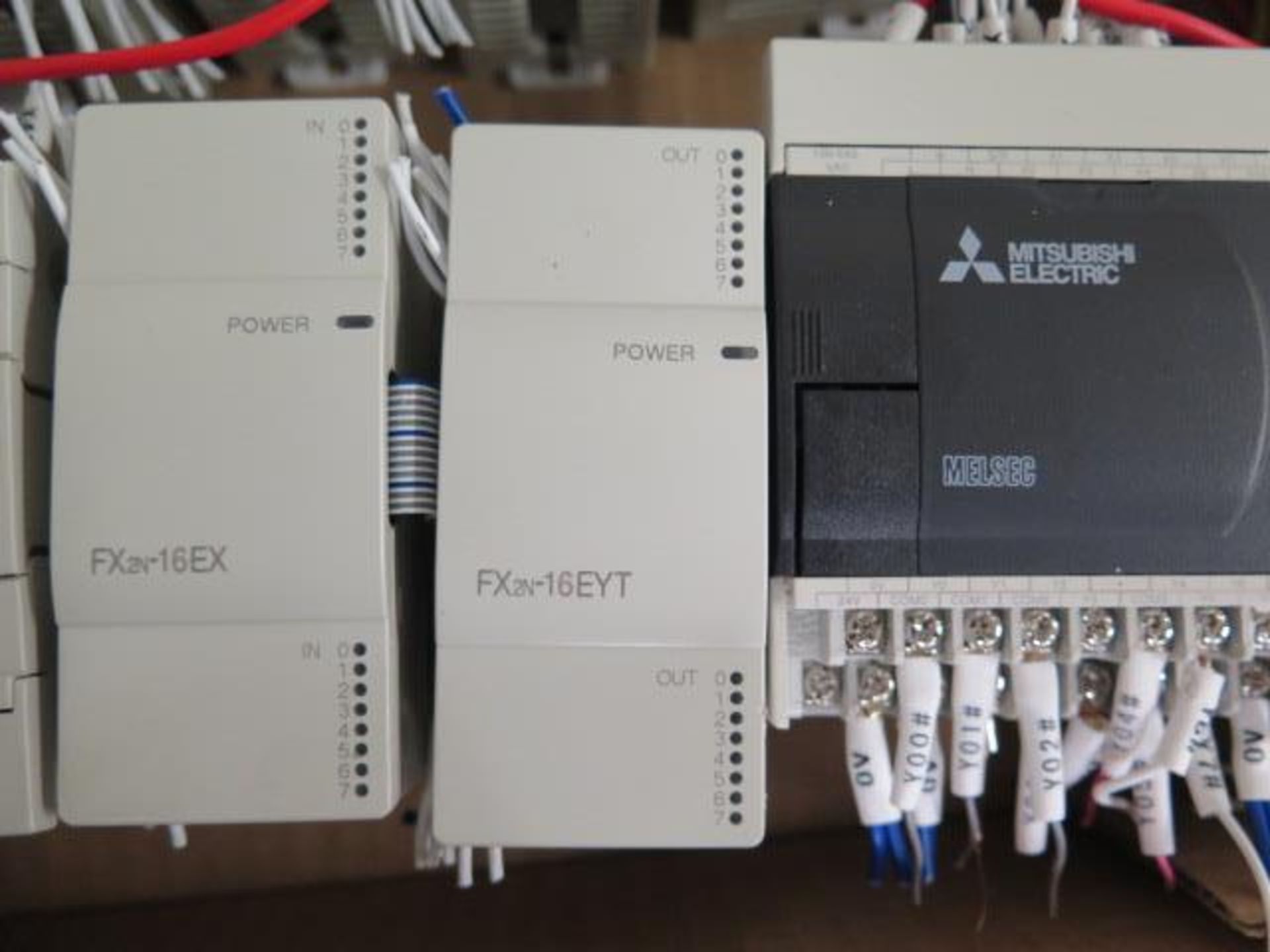 Mitsubishi Electric FX3GA-60MT Controller w/ FX2N-16EX Controller, FX2N-16EYT Controller and FX3GA-4 - Bild 3 aus 4