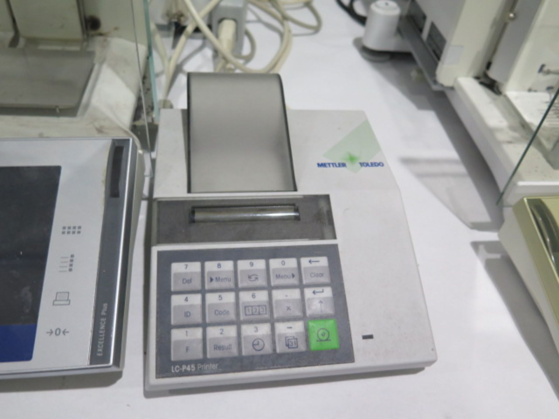 Mettler Toledo XP205 DeltaRange Analytical Balance Scale 0.01mg-220g w/ Mettler Printer, SOLD AS IS - Image 6 of 8