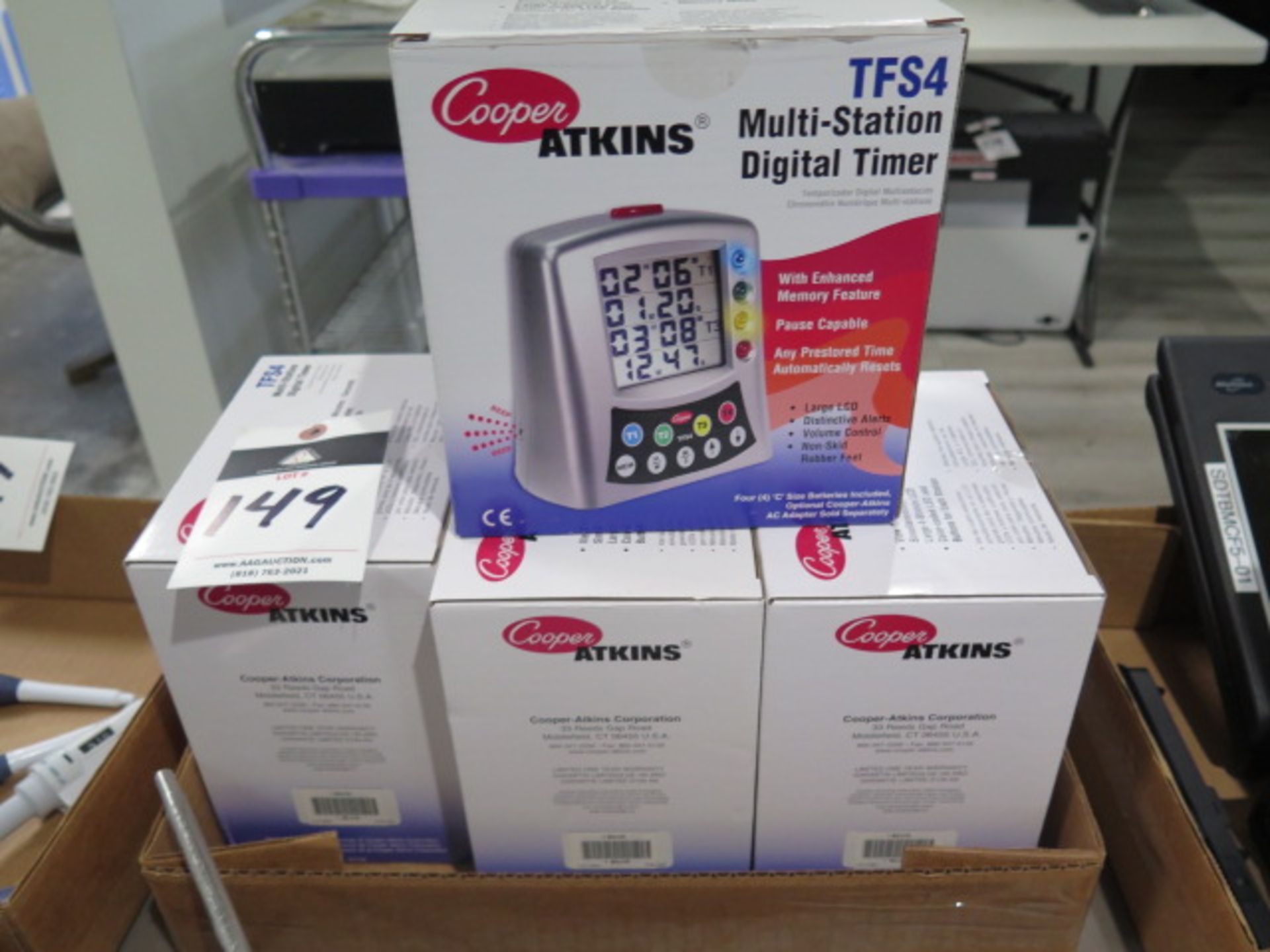 Cooper Atkins TFS4 Multi-Station Digital Timers (4) (SOLD AS-IS - NO WARRANTY) - Image 2 of 4