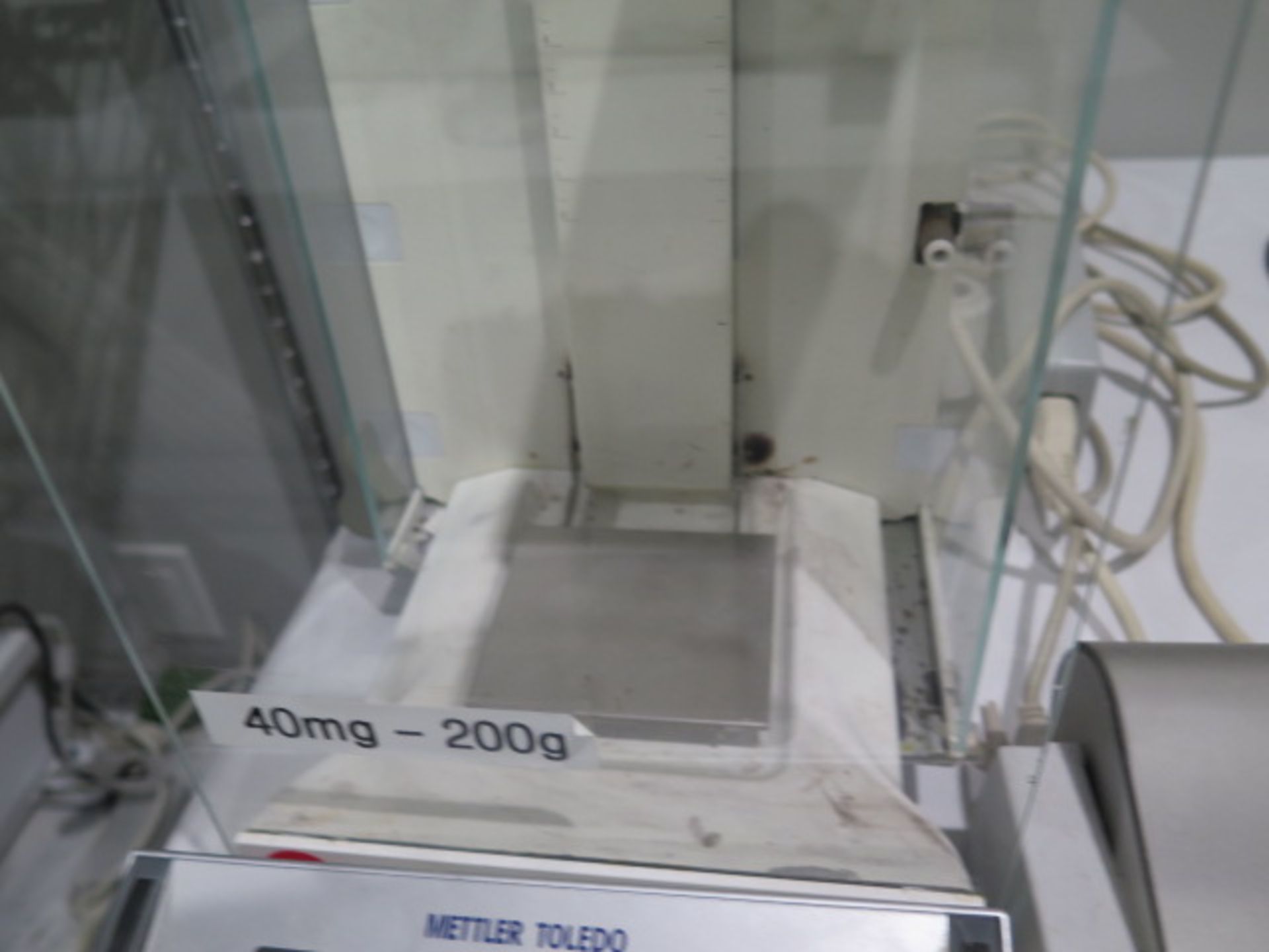 Mettler Toledo XP205 DeltaRange Analytical Balance Scale 0.01mg-220g w/ Mettler Printer, SOLD AS IS - Image 5 of 8