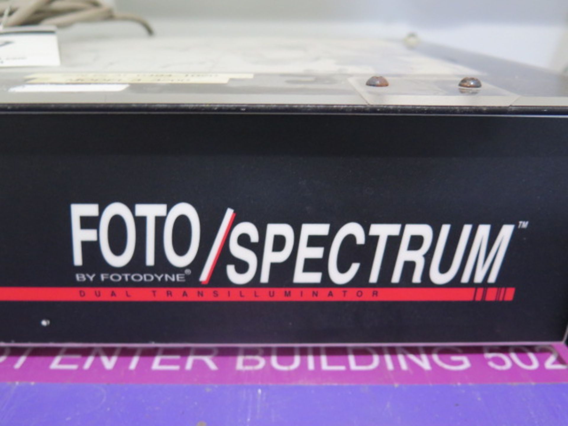 Fotodyne Foto/Spectrum Dual Transilluminator (SOLD AS-IS - NO WARRANTY) - Image 5 of 5
