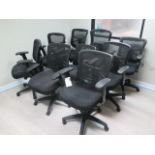 Office Chairs (9) (SOLD AS-IS - NO WARRANTY)