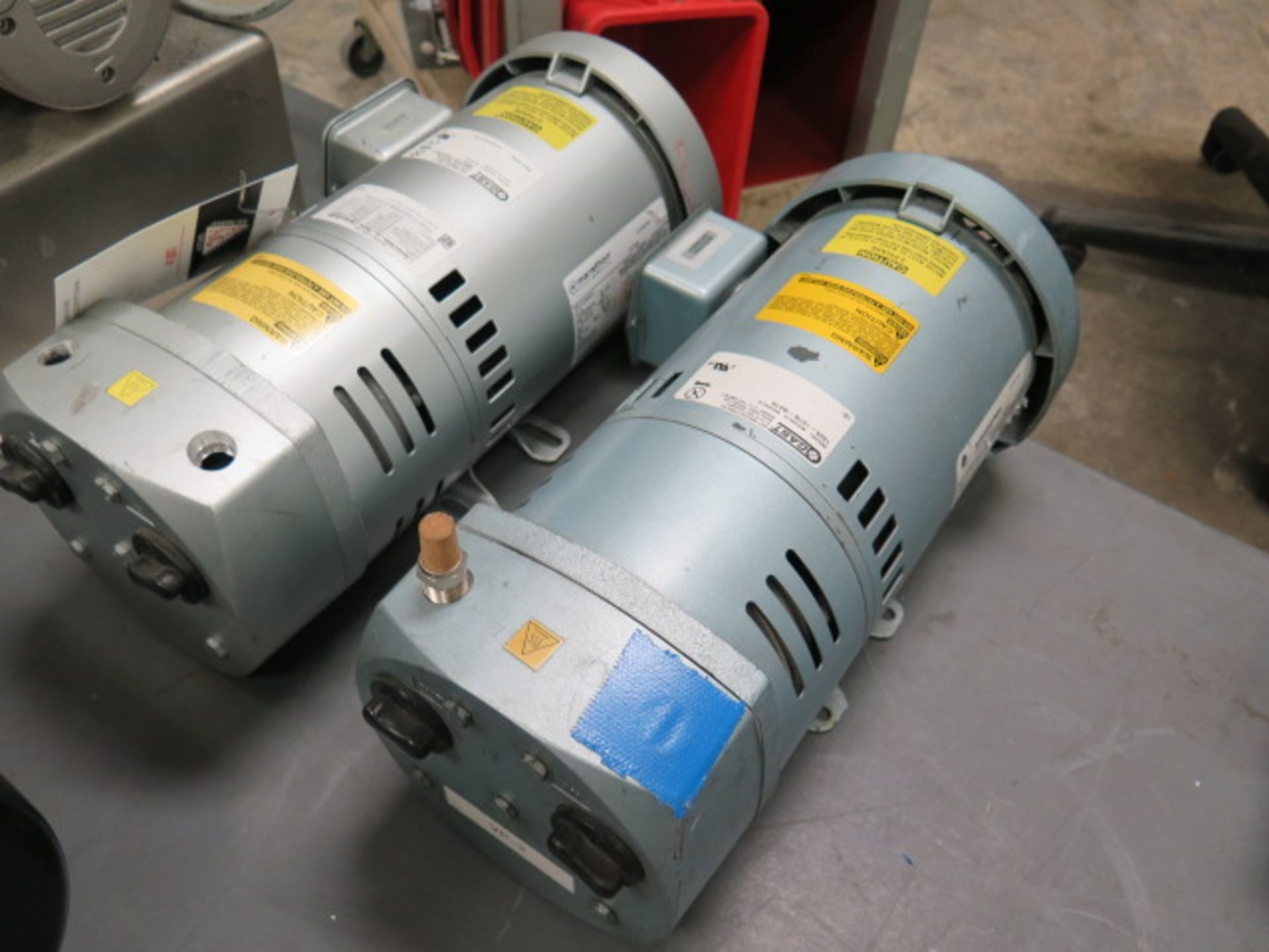 Gast mdl. 1023-101Q-G279 Vacuum Pumps (2) 3/4Hp 208-230/380-460V (SOLD AS-IS - NO WARRANTY) - Image 2 of 5