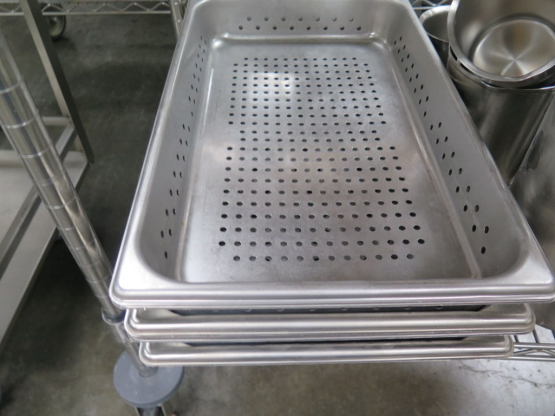 Stainless Steel Trays (SOLD AS-IS - NO WARRANTY) - Image 5 of 7