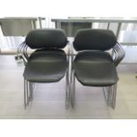 Stackable Office Chairs (10) (SOLD AS-IS - NO WARRANTY)