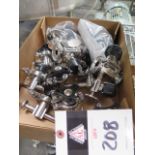 Stainless Steel Valves (SOLD AS-IS - NO WARRANTY)