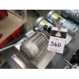 Becker D 63 B2 P 0.44kW Vacuum Pump 202-300/350-520V (SOLD AS-IS - NO WARRANTY)