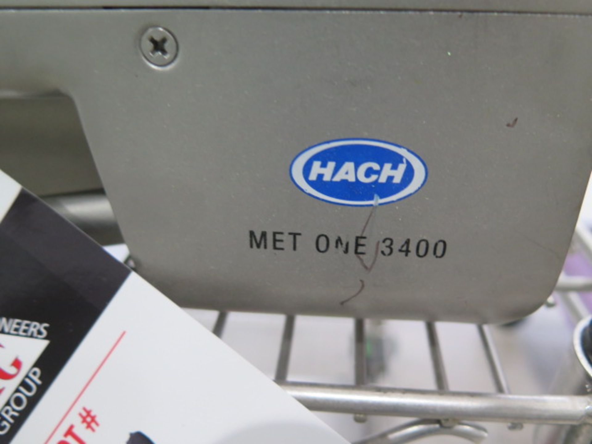 Hach MET ONE 3400 mdl. 3445 Particle Counter w/ Printer (SOLD AS-IS - NO WARRANTY) - Image 7 of 7