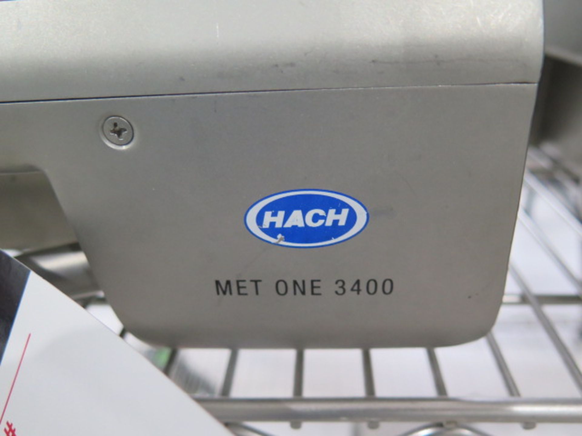 Hach MET ONE 3400 mdl. 3445 Particle Counter w/ Printer (SOLD AS-IS - NO WARRANTY) - Image 6 of 6