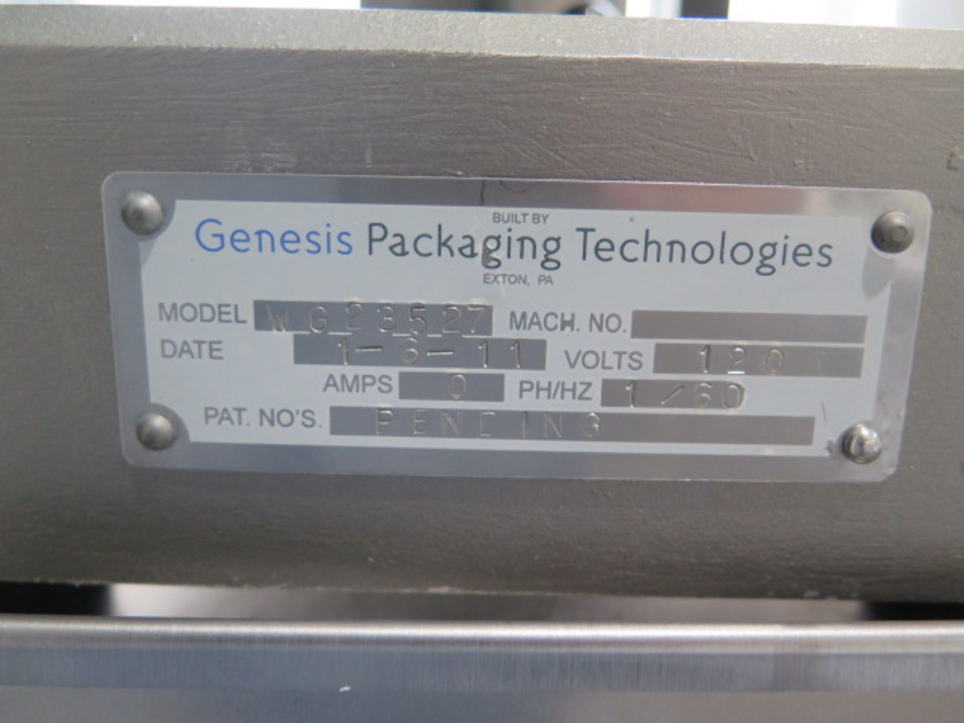 Genesis Packaging mdl. WG23527 Base Unit (SOLD AS-IS - NO WARRANTY) - Image 7 of 7